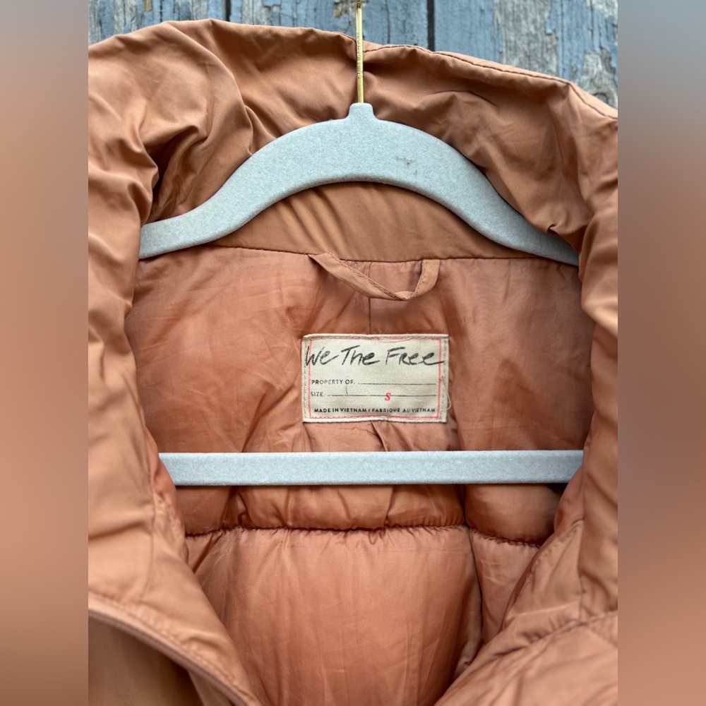 We The Free People  Duvet Bomber Jacket in Doe